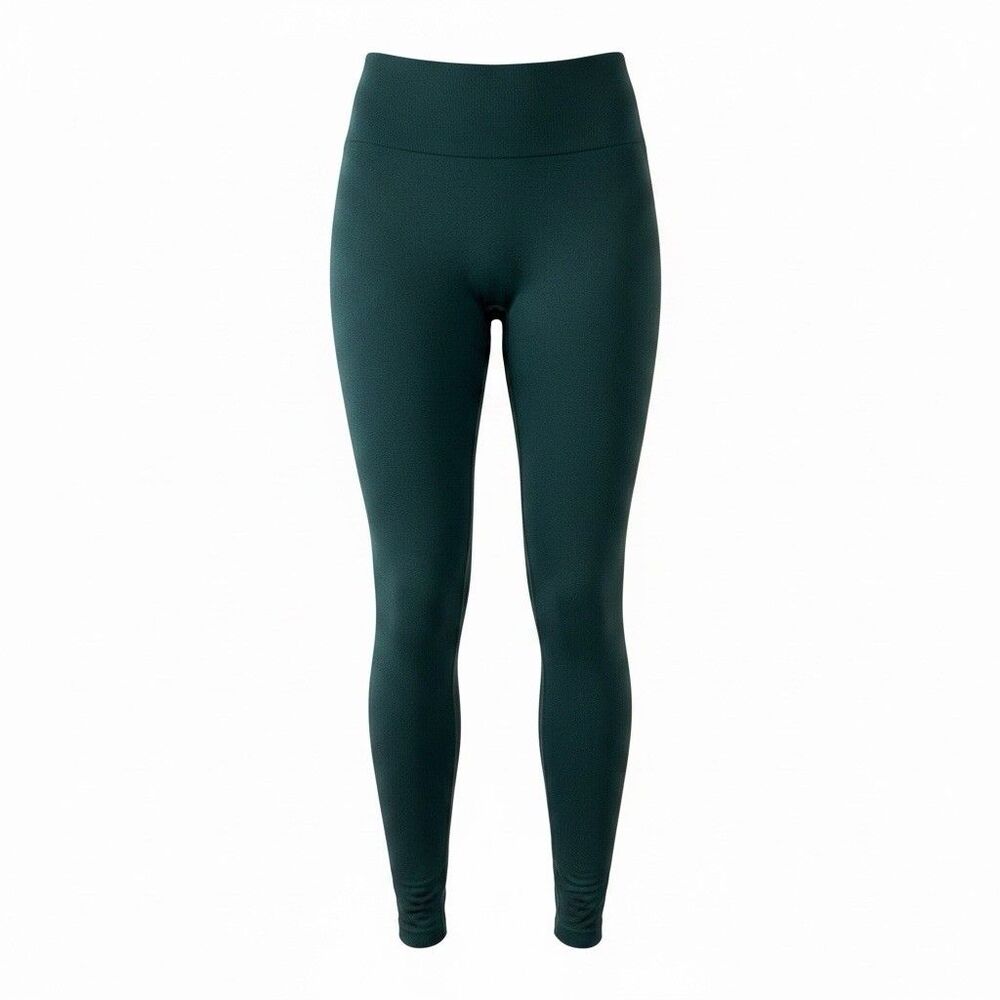 Alphalete Women's Seamless Scrunch Amplify Teal Leggings Size S Athleisure